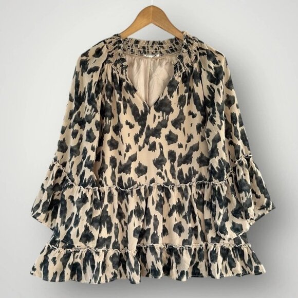 Entro Top Blouse Shirt Size L - Picture 1 of 7